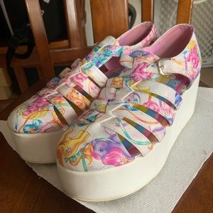 Iron Fist My Little Pony Platform Sandals
